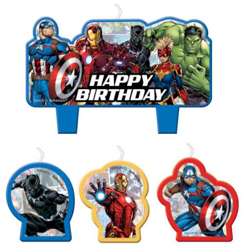 Avengers Candle Set - Click Image to Close